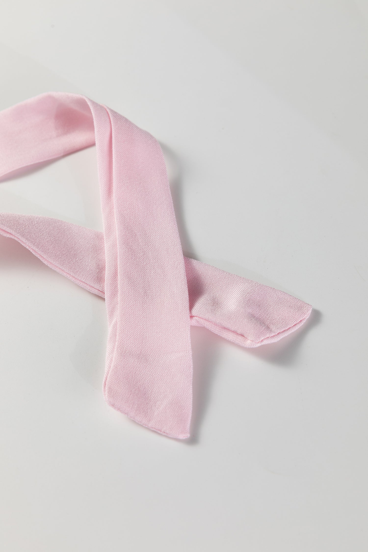 Pink Bow Lattice Print Bow Ties 2pcs Pajama Set