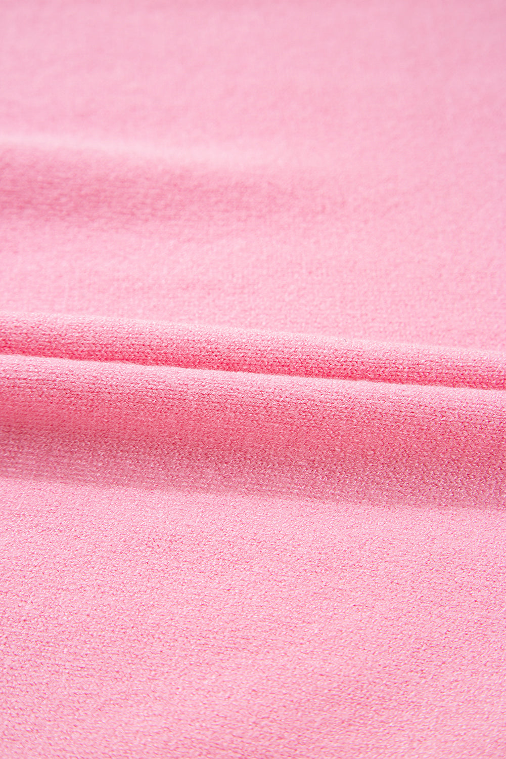 Bonbon Colorblock Bow V-Shape Cut Back Short Sleeve Sweater