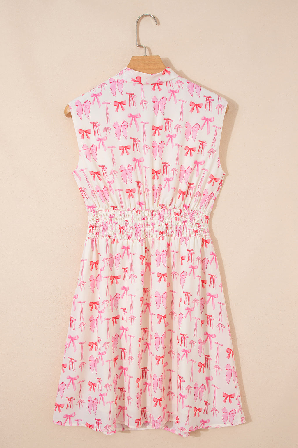 Coffee Plaid Print Full Zipper Cinched Waist Fit Flare Sleeveless Maxi Dress