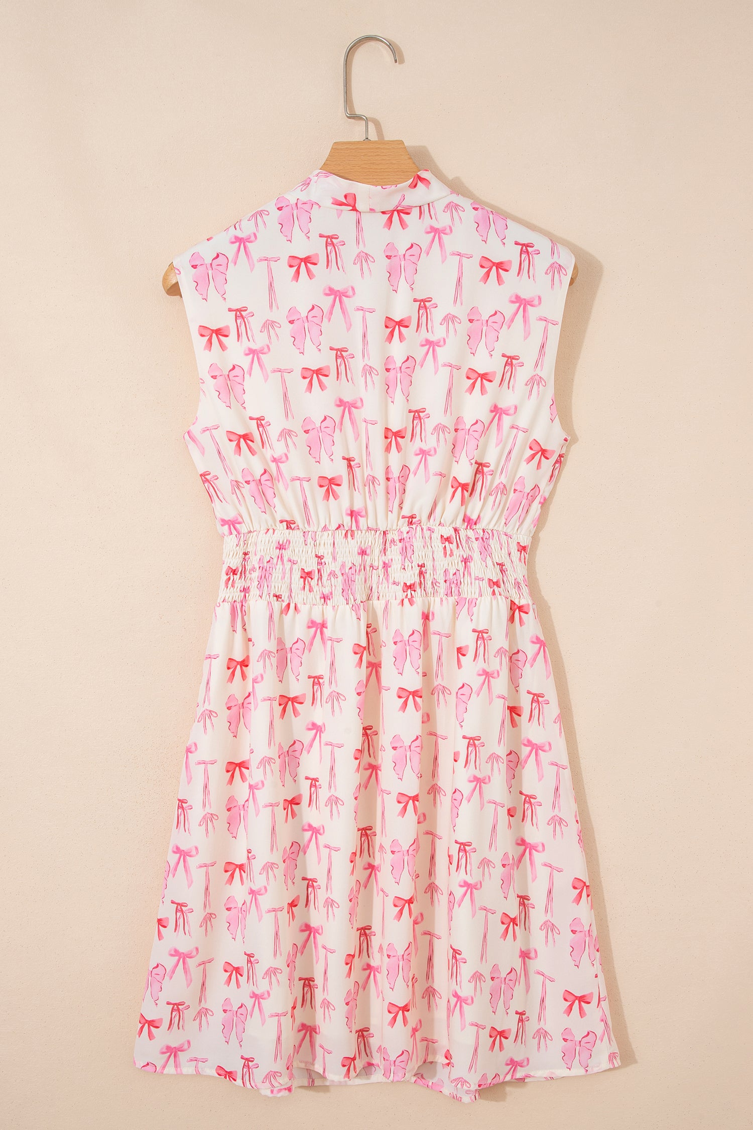 Coffee Plaid Print Full Zipper Cinched Waist Fit Flare Sleeveless Maxi Dress
