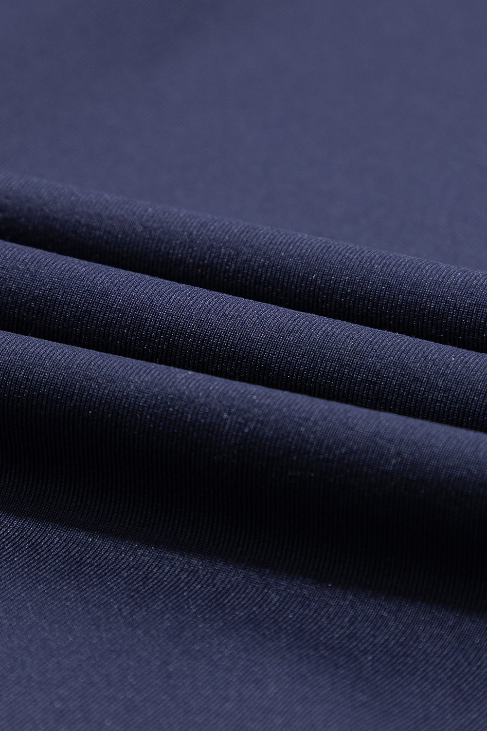 Black Drawstring Elastic Waistband Pocketed Joggers