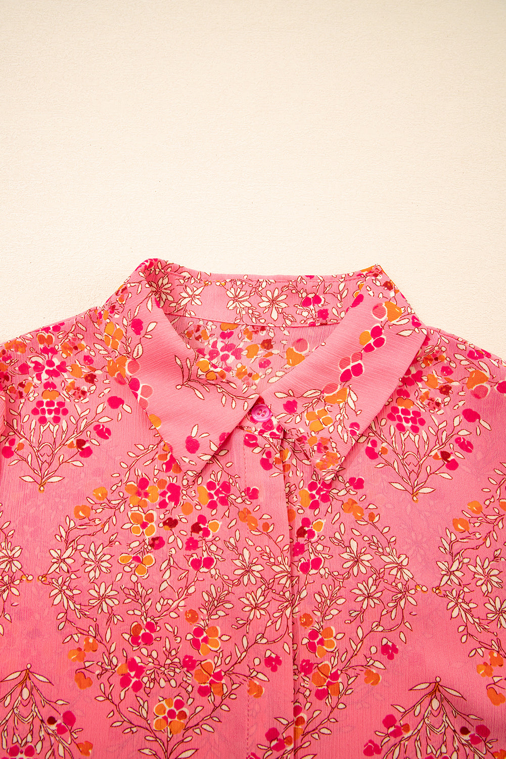 Black Strawberry Aesthetic Floral Puff Sleeve Shirt