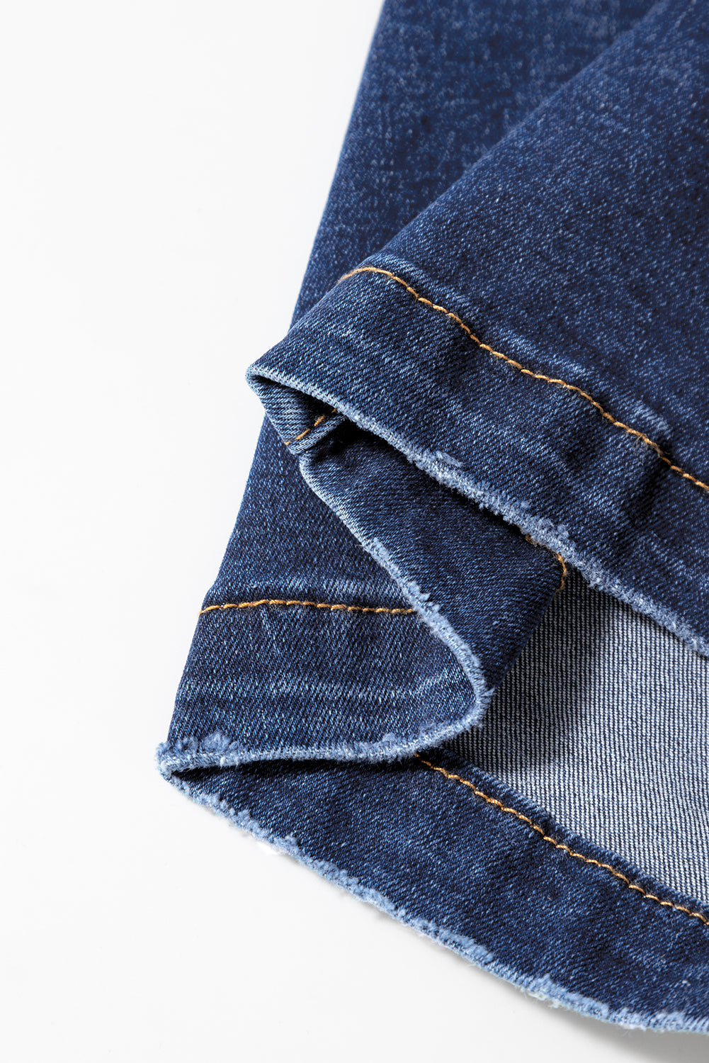 Brown Mimimalist Patch Pocket Womens Shift Jeans