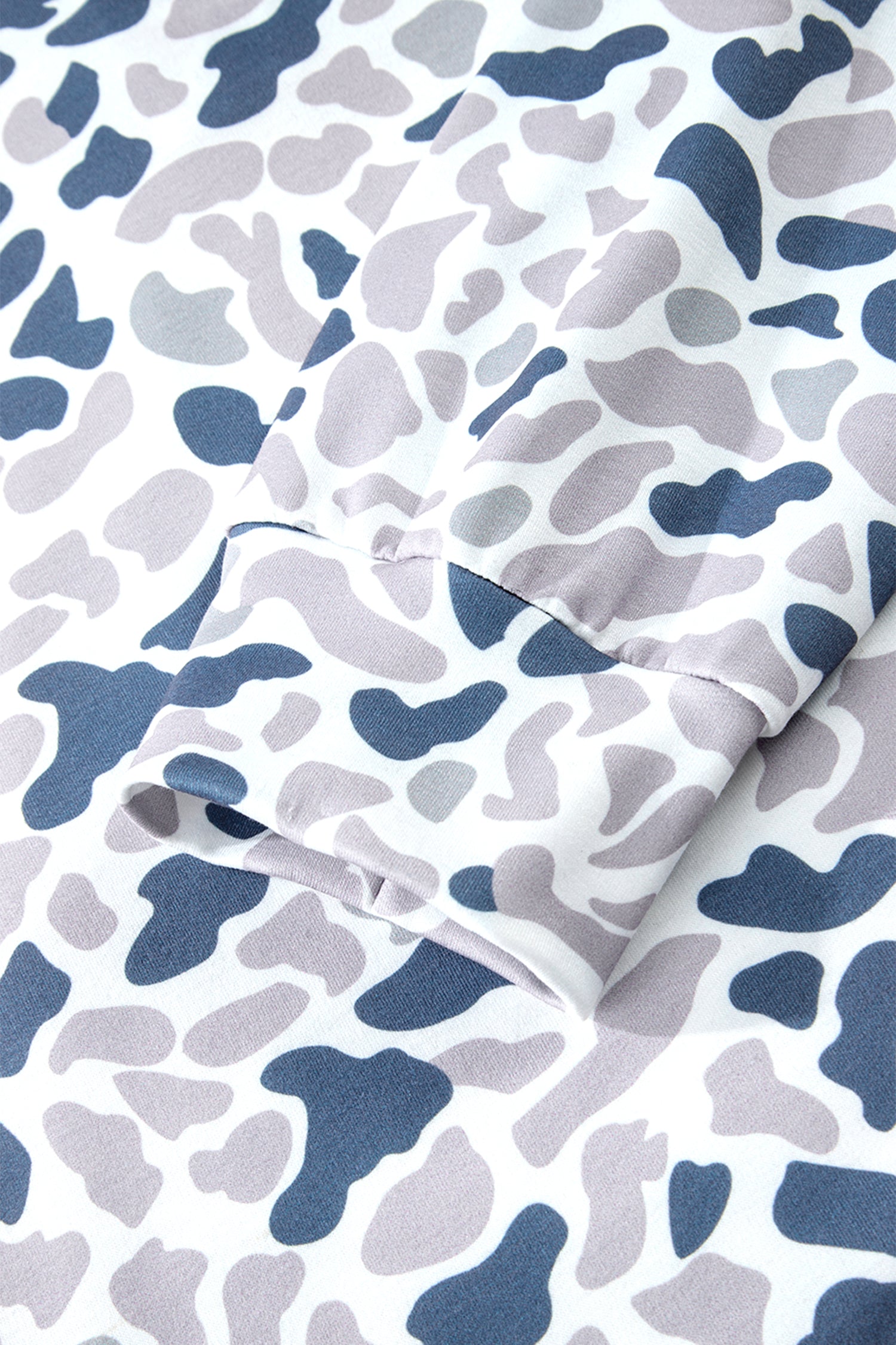 Beige Camo Print Wide Leg Casual Pants