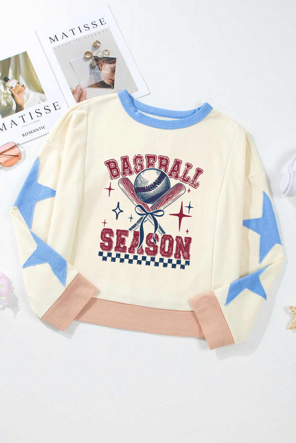 White SHOT CALLER WANNA BE A BALLER Casual Graphic Tee