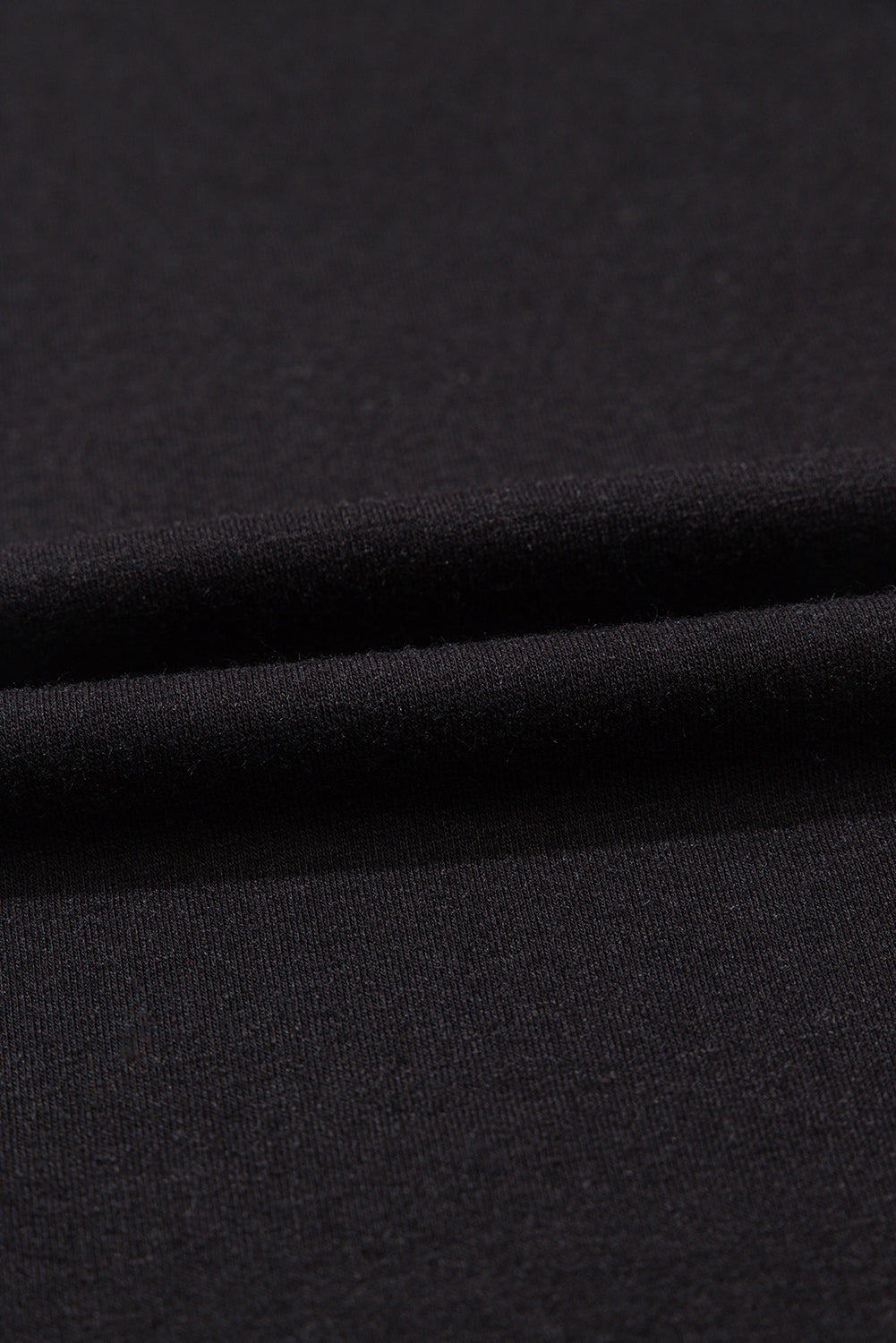Black Hollow Out Embroidered Short Sleeve O Neck Top