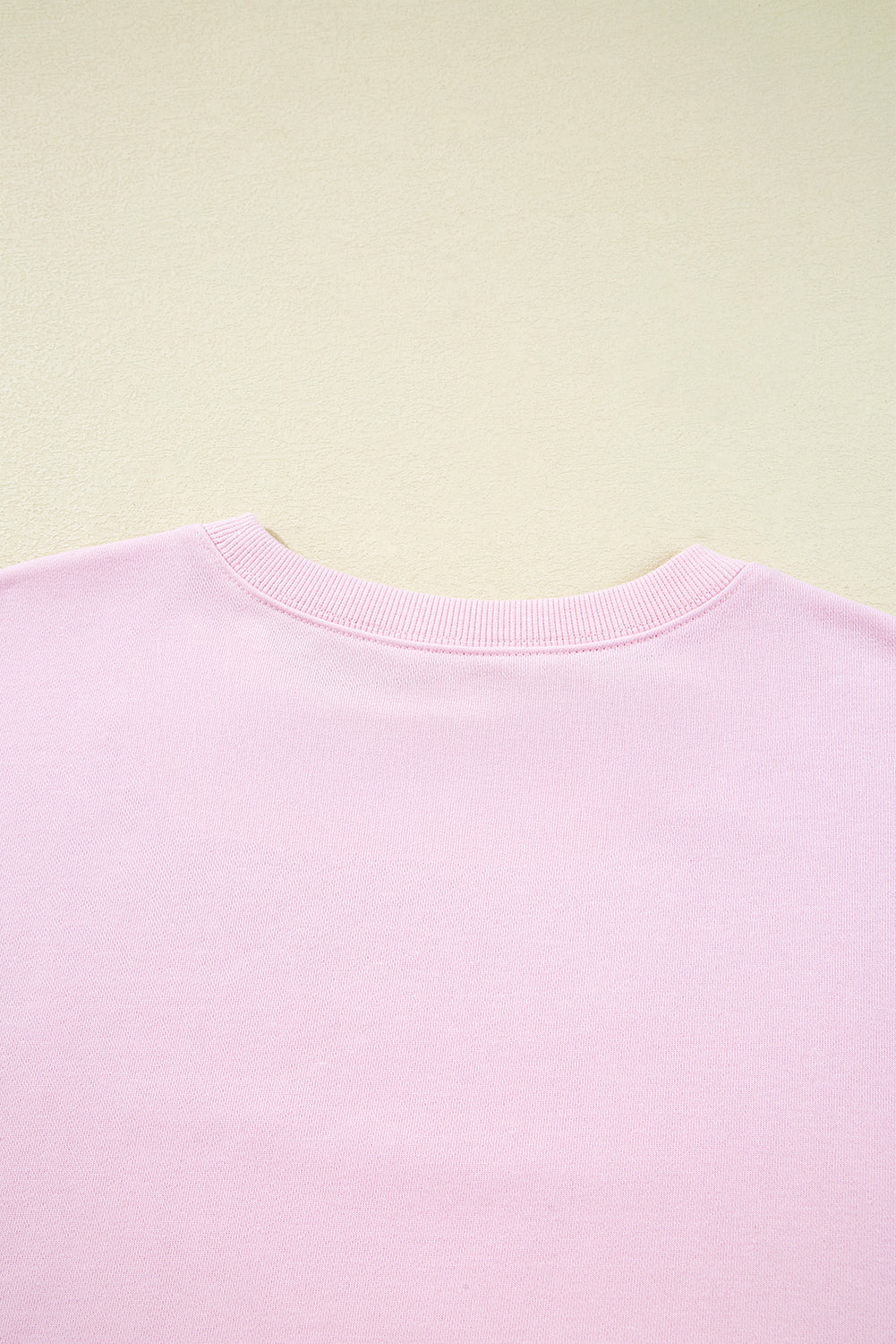 Pink GAME DAY Football Rugby Print Casual Sweatshirt