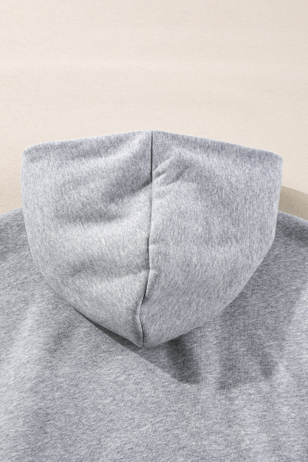 Navy Blue Solid Exposed Seams Hoodie and Joggers Activewear Set