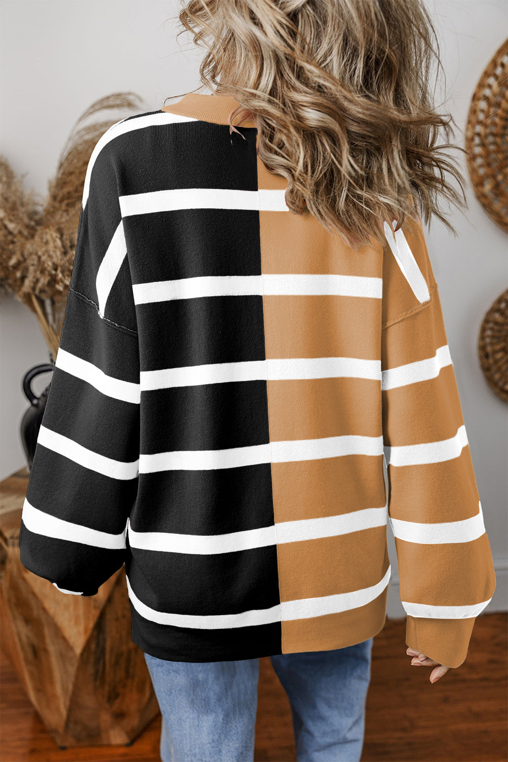 Skobeloff Colorblock Oversized Sweater