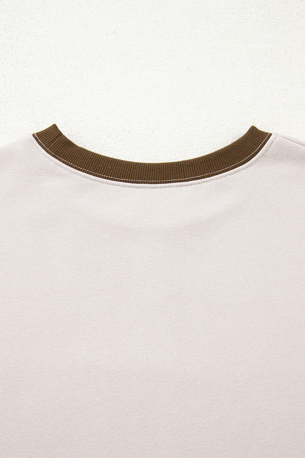 Jet Stream Striped Colorblock Patchwork Drop Shoulder Sweatshirt