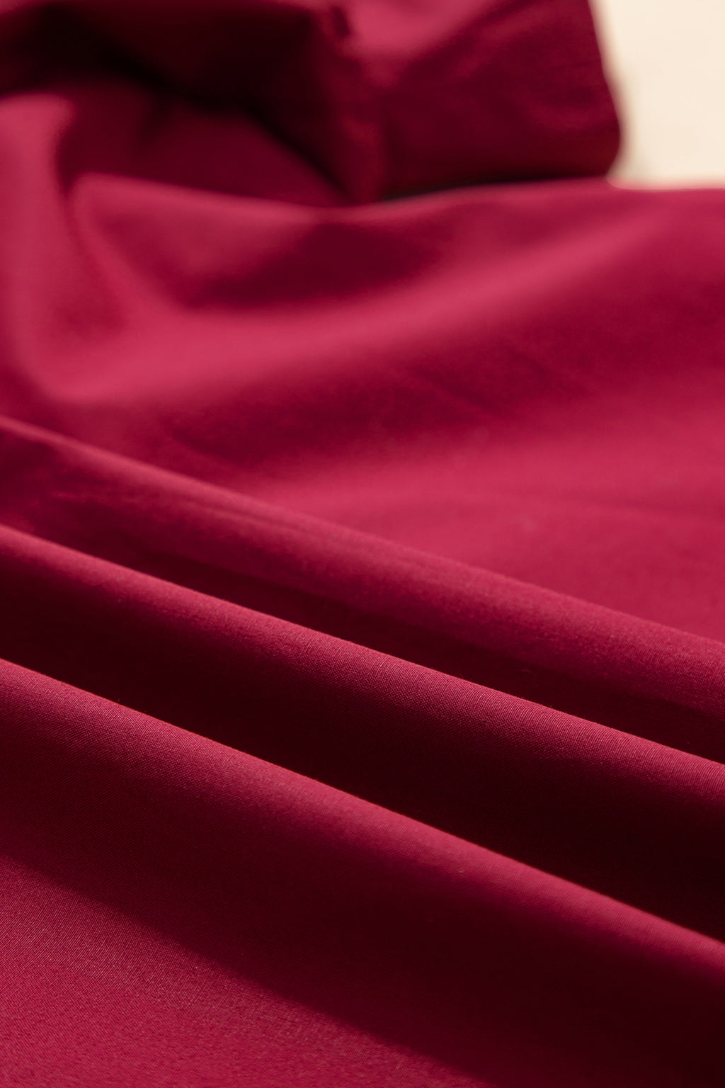 Burgundy Rivet Embellished V Neck Short Puff Sleeve Blouse