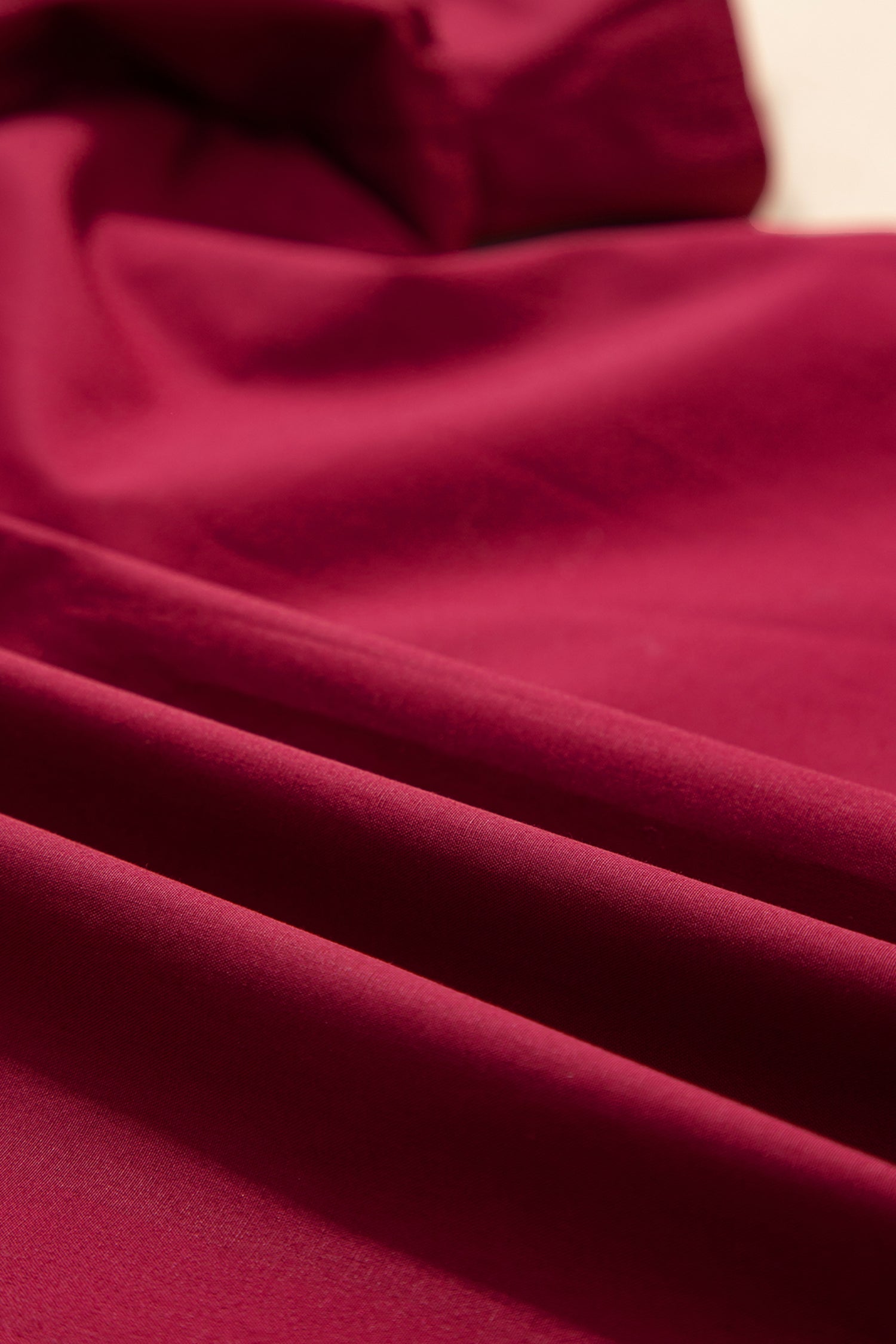 Burgundy Rivet Embellished V Neck Short Puff Sleeve Blouse