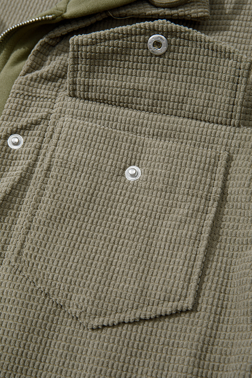 Sail Blue 2 in 1 Thermal Knit Textured Hooded Jacket