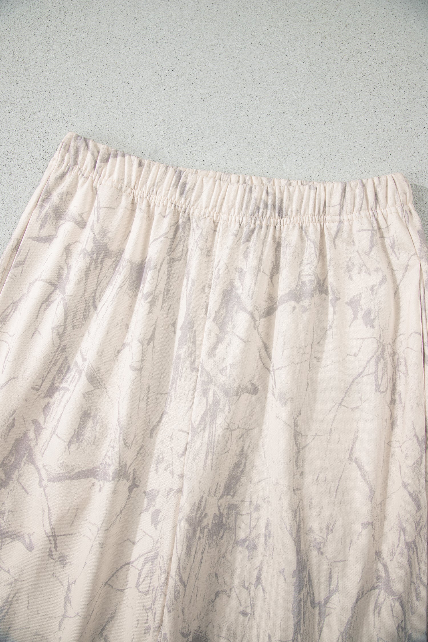 Pink Camo Print Jogger Pants Set