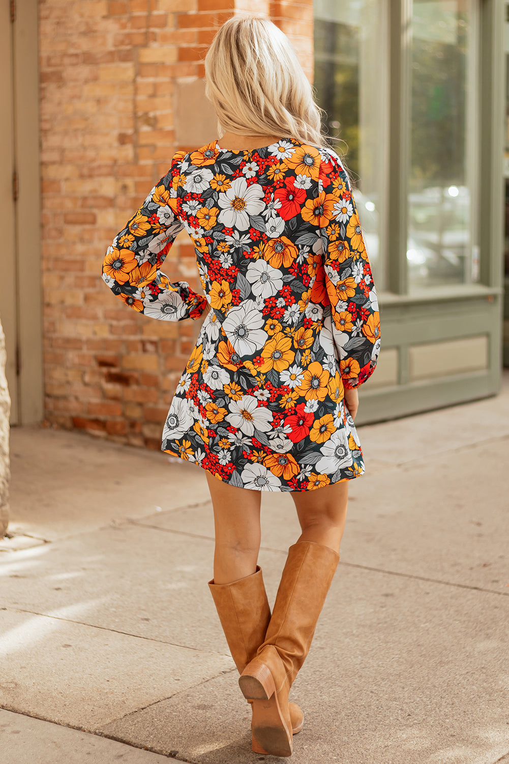 Multicolour Crochet V Neck Half Sleeve Boho Floral Blouse