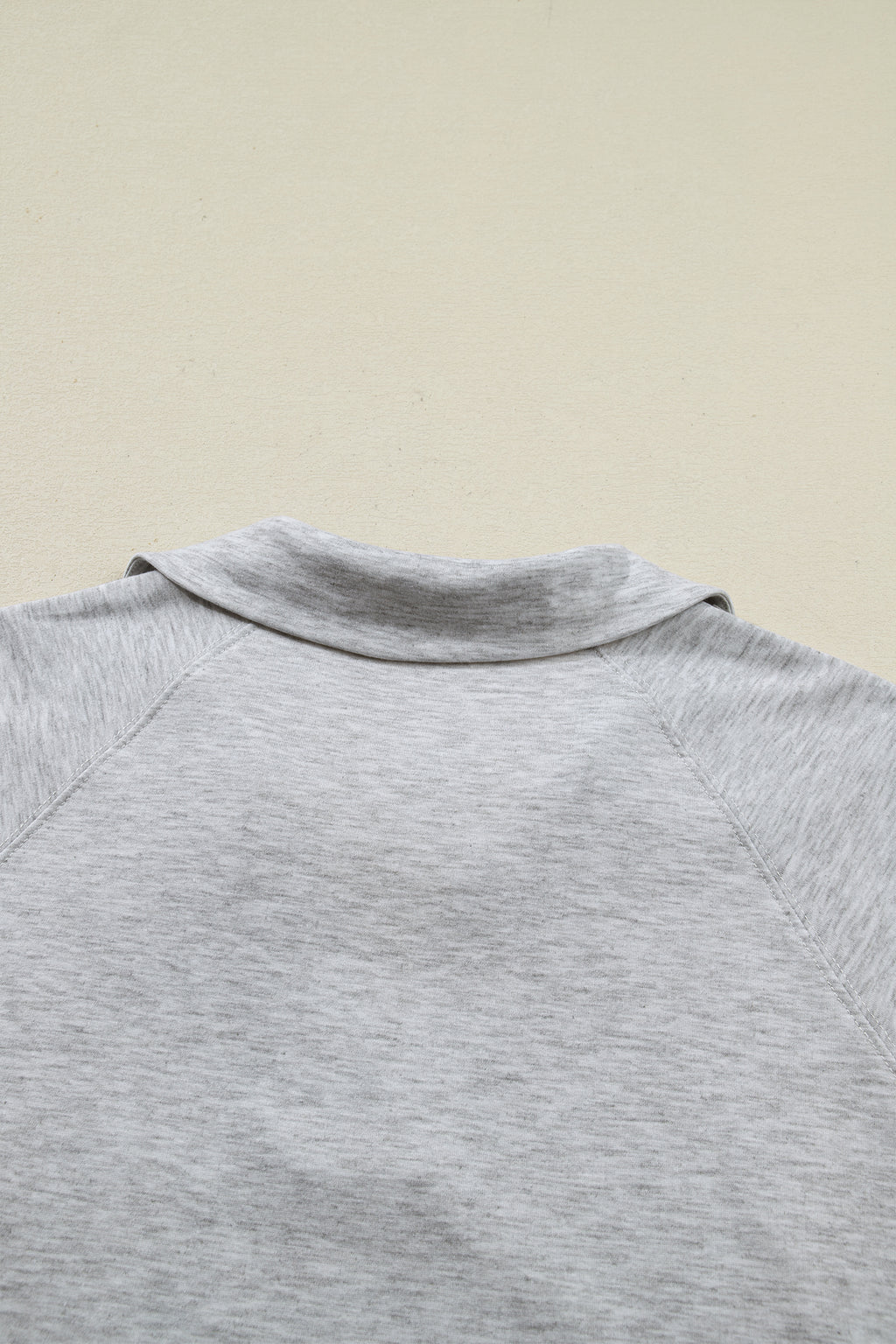 Light Grey Polo Tee Casual Pant Set