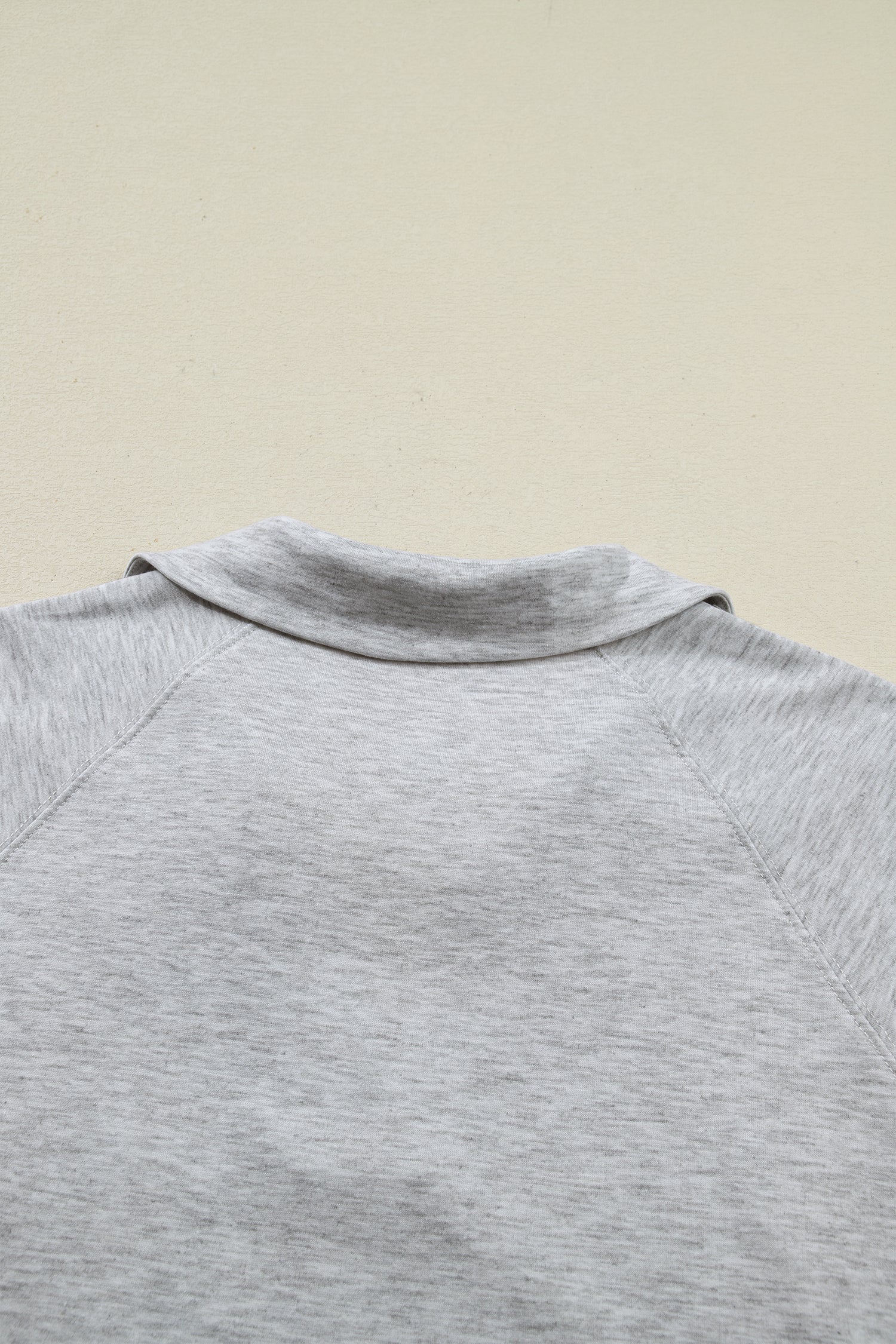 Light Grey Polo Tee Casual Pant Set