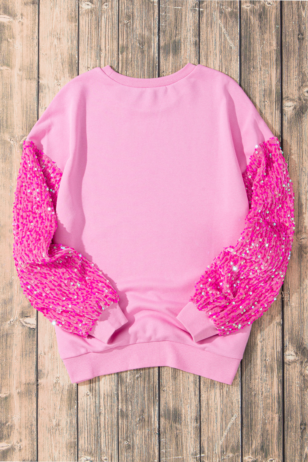 White Colorful Pumpkin Sequin Patched Drop Shoulder Sweatshirt