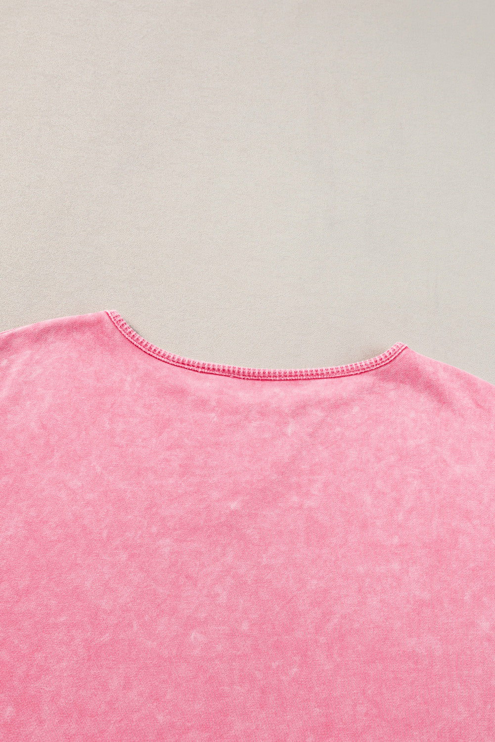 Orchid Petal Mineral Wash Drop Shoulder Pullover Sweatshirt