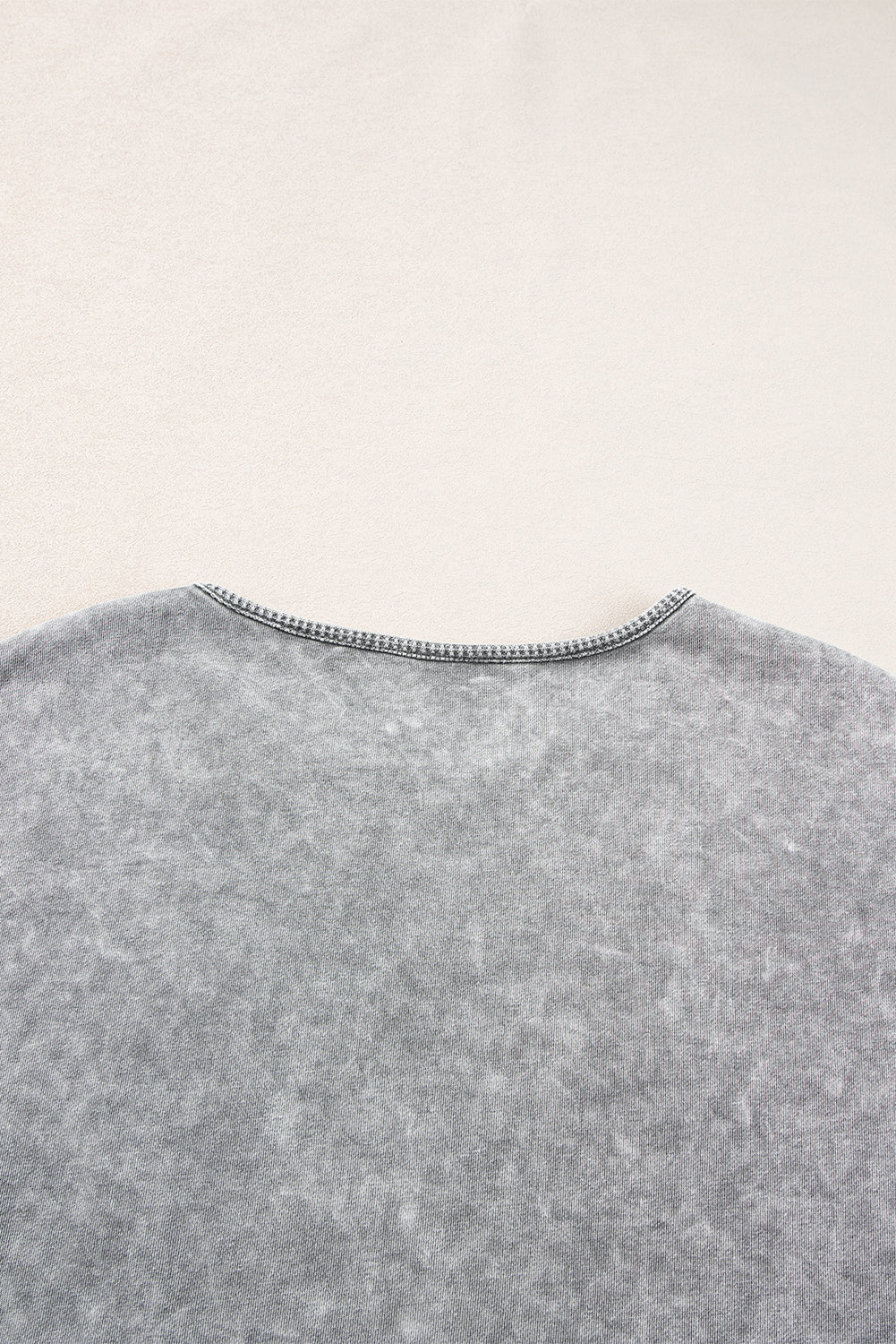 Orchid Petal Mineral Wash Drop Shoulder Pullover Sweatshirt