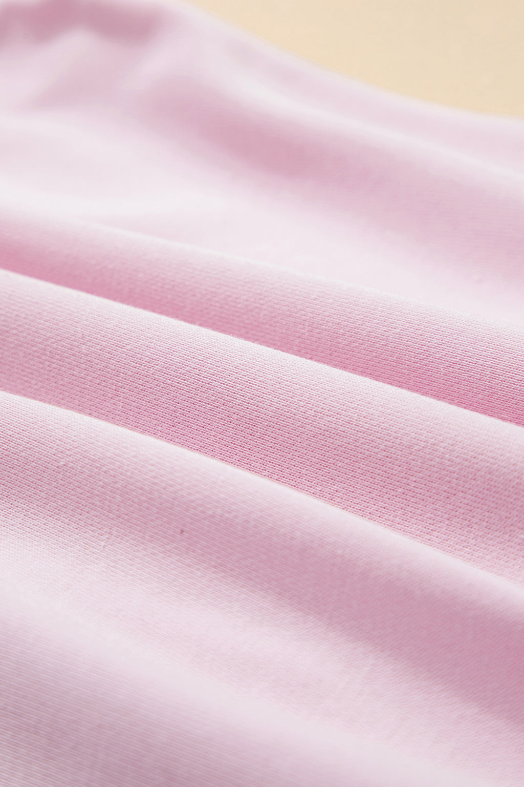 Light Pink Sweetheart Patchwork Oversize Sweatshirt