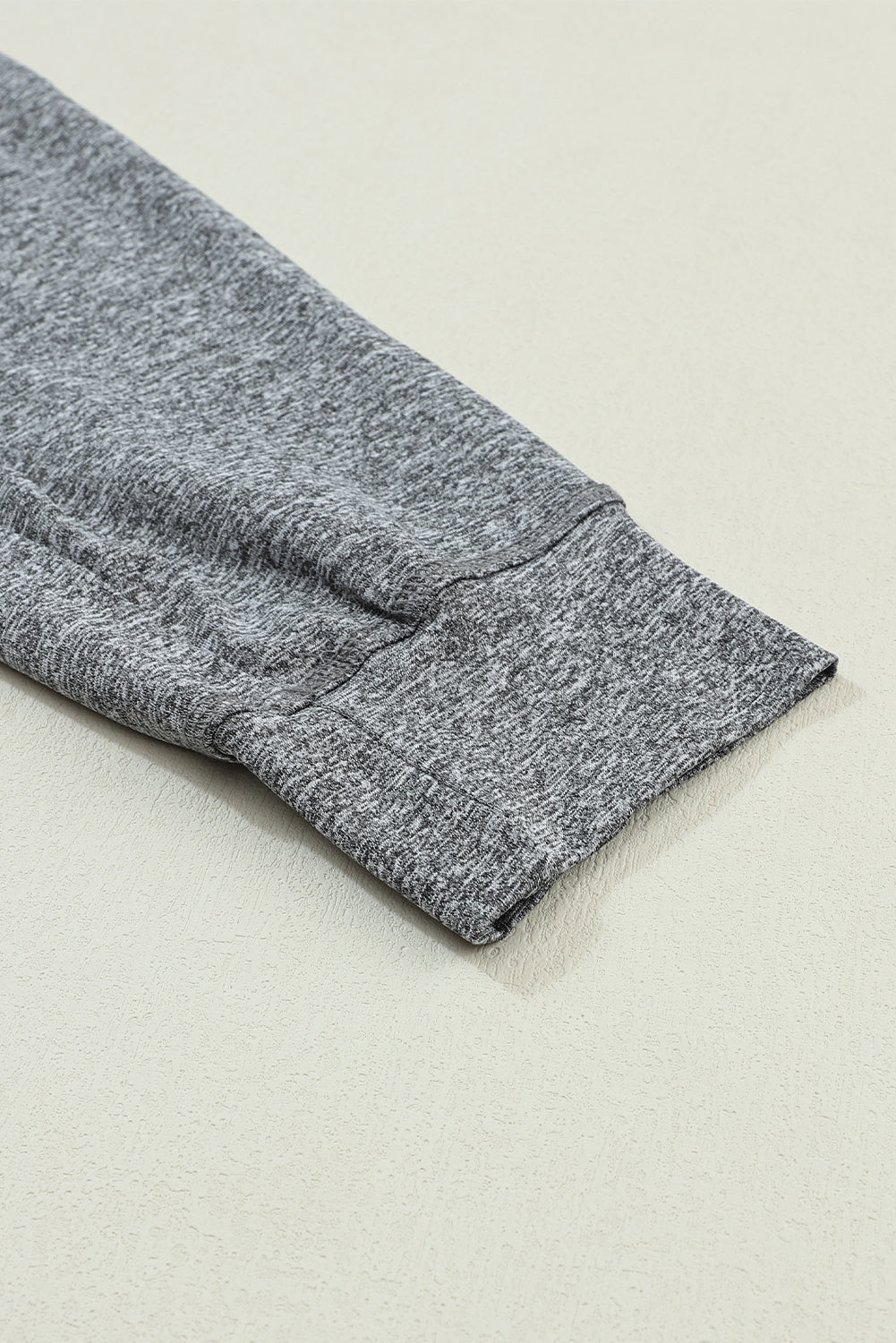 Black Drawstring Elastic Waistband Pocketed Joggers