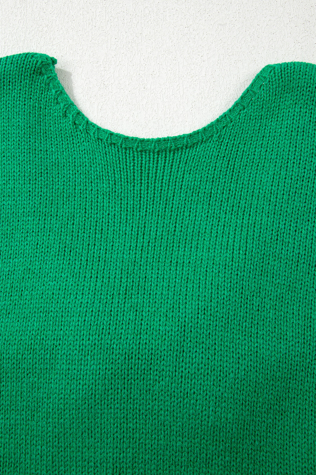 Bonbon Festive Bow Backless Bubble Sleeve Sweater