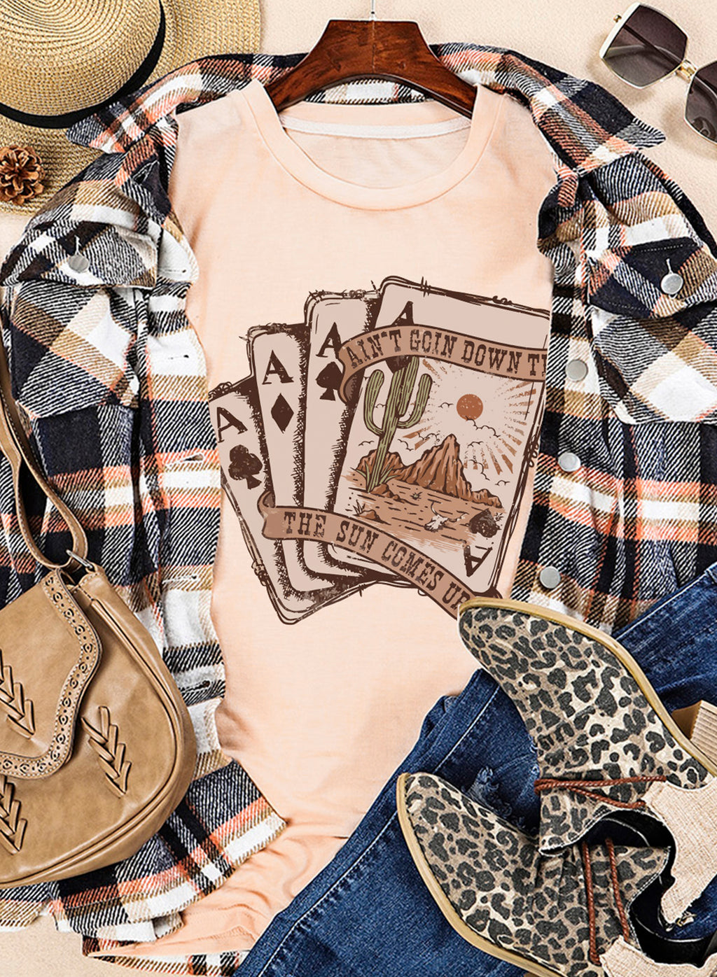 White Just A Girl Who Loves Fall Graphic T Shirt
