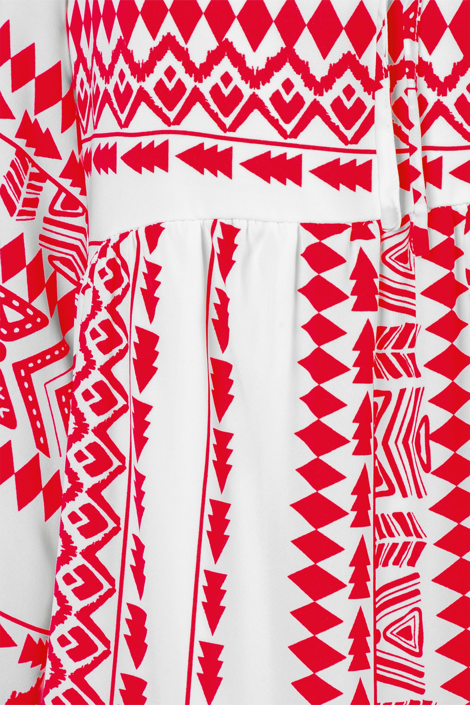 Sky Blue Boho Printed Half Sleeve Maxi Dress