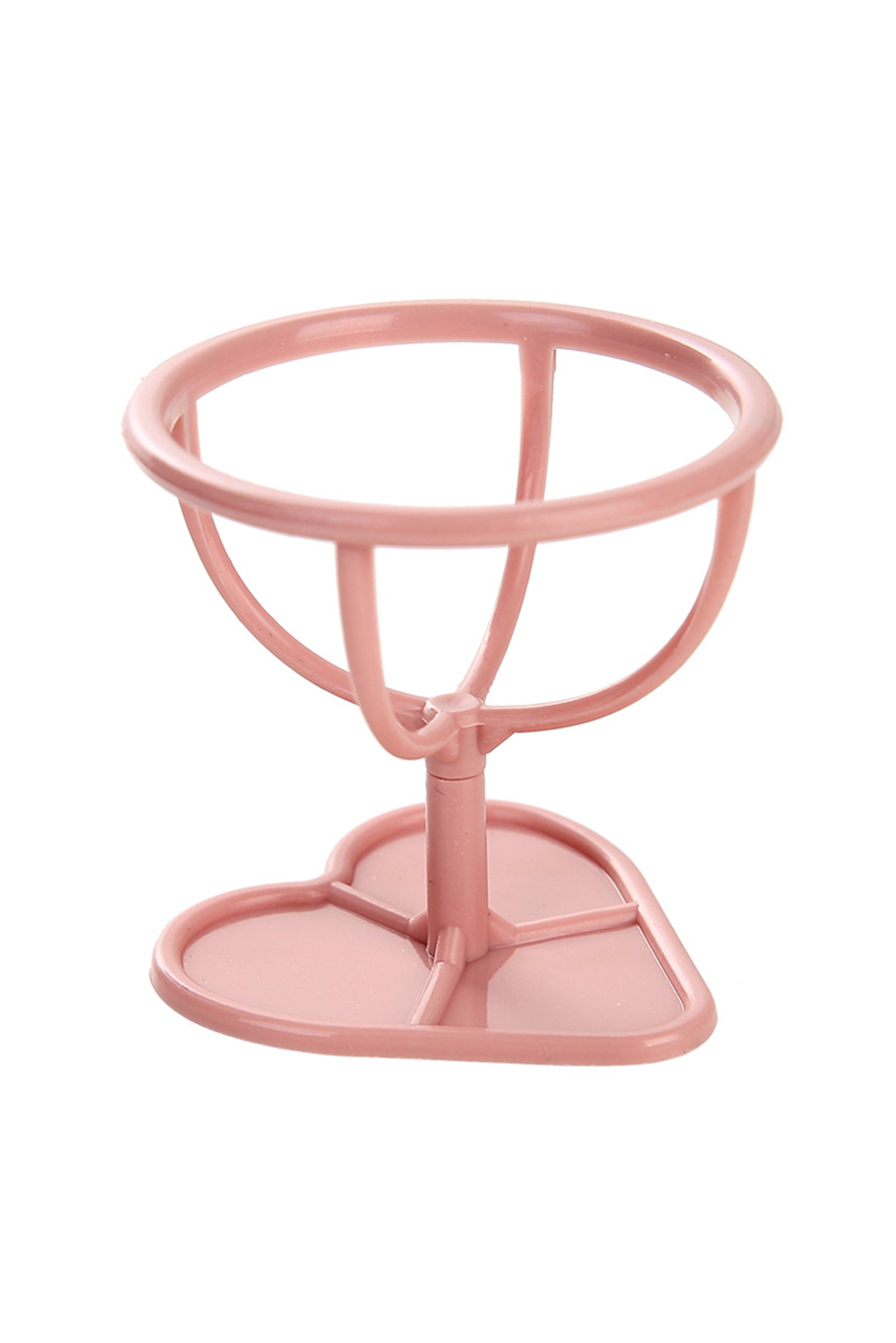 Peach Blossom Makeup Sponge PP Storage Rack