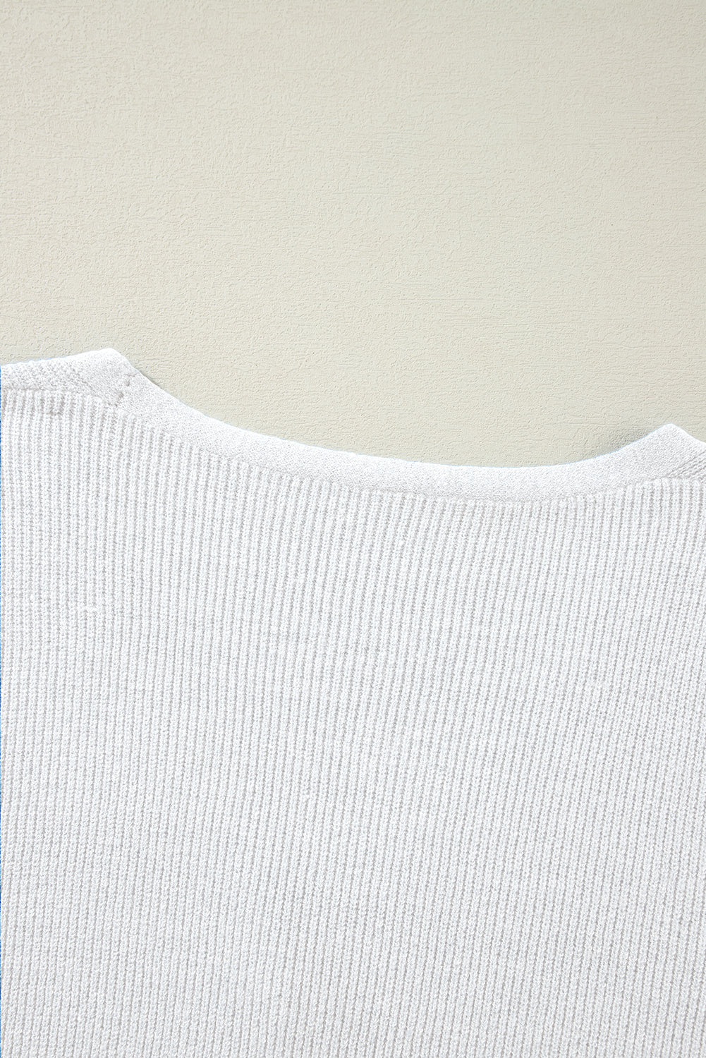 Moss Green Lightweight Ribbed Knit Button Front V Neck Cardigan