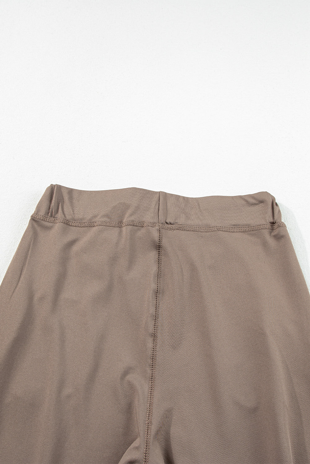 Black Drawstring Elastic Waistband Pocketed Joggers
