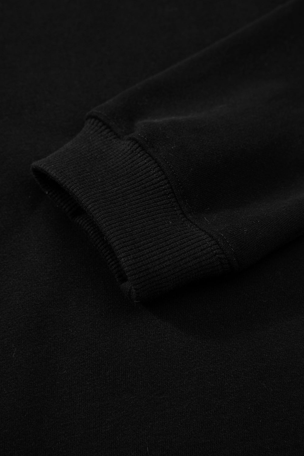 Russet Orange Solid Fleece Lined Drop Shoulder Terry Sweatshirt