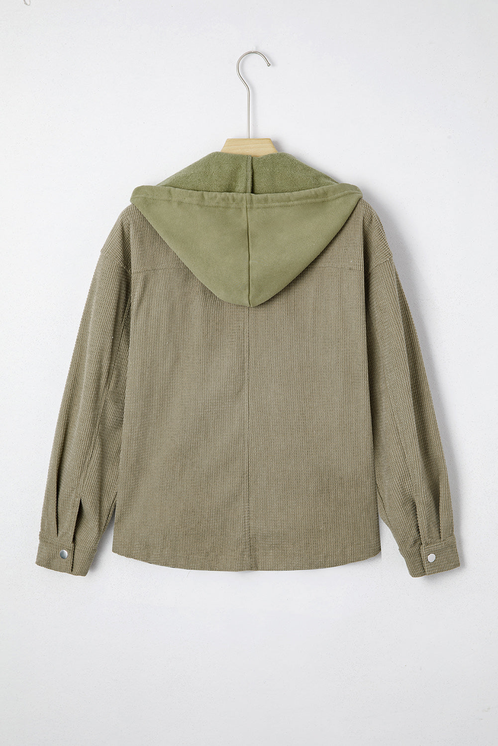 Sail Blue 2 in 1 Thermal Knit Textured Hooded Jacket