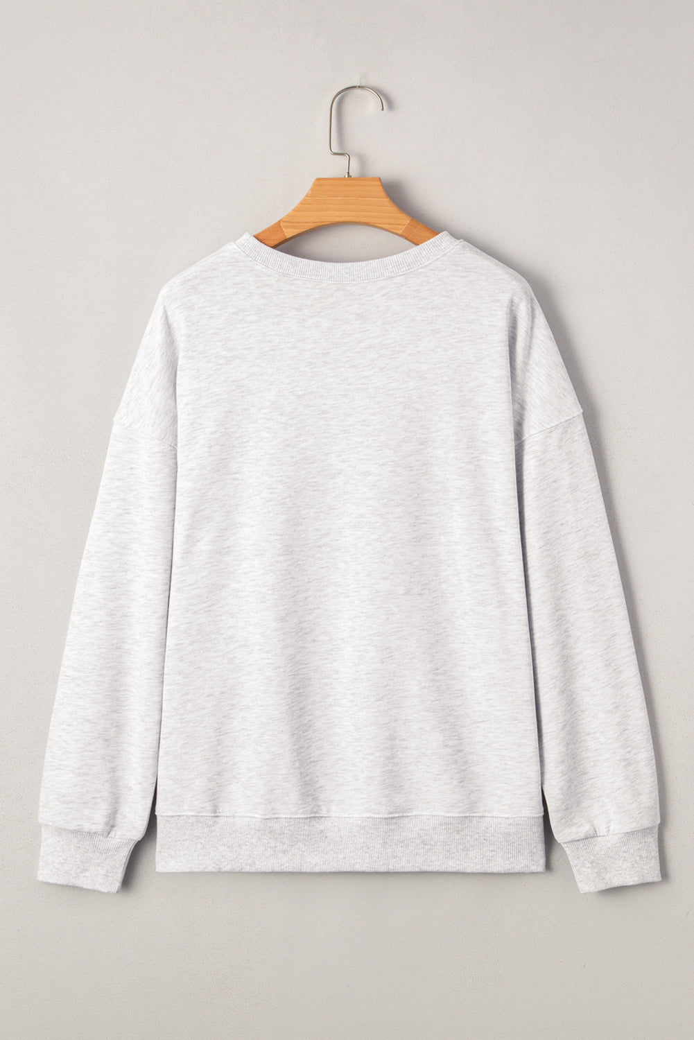 Blue Vintage Washed GAME DAY Graphic Baggy Sweatshirt