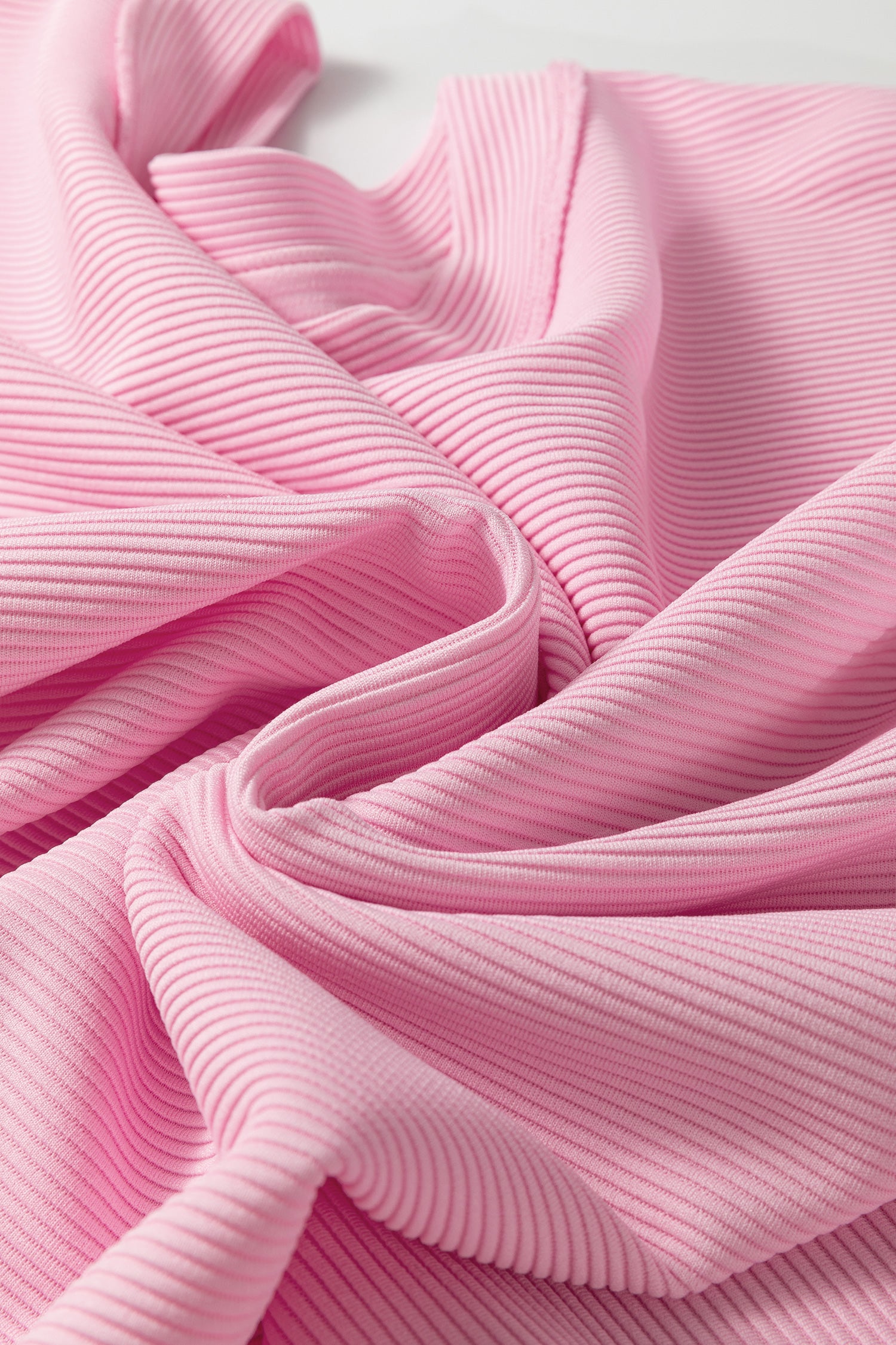 Lavendula Horizontal Ribbed Exposed Seam Detail Drop Shoulder Baggy Pullover