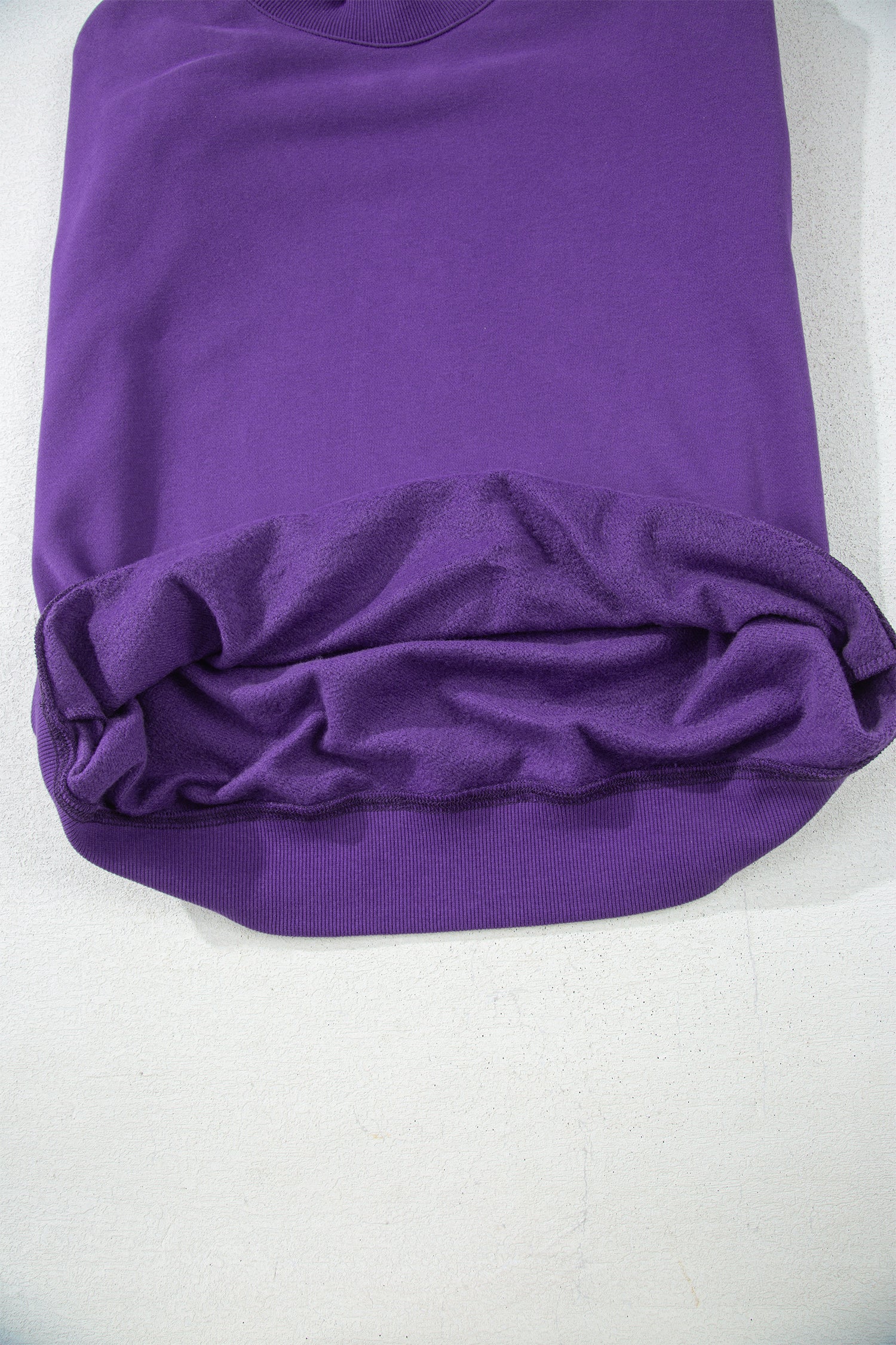 Bright Pink Oversize Blessed Embroidered Mock Neck Sweatshirt
