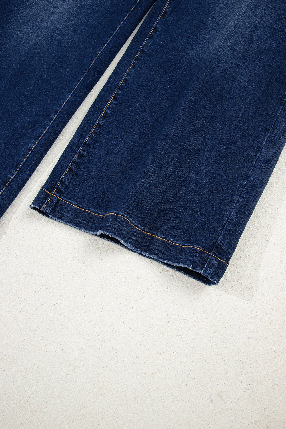Brown Mimimalist Patch Pocket Womens Shift Jeans