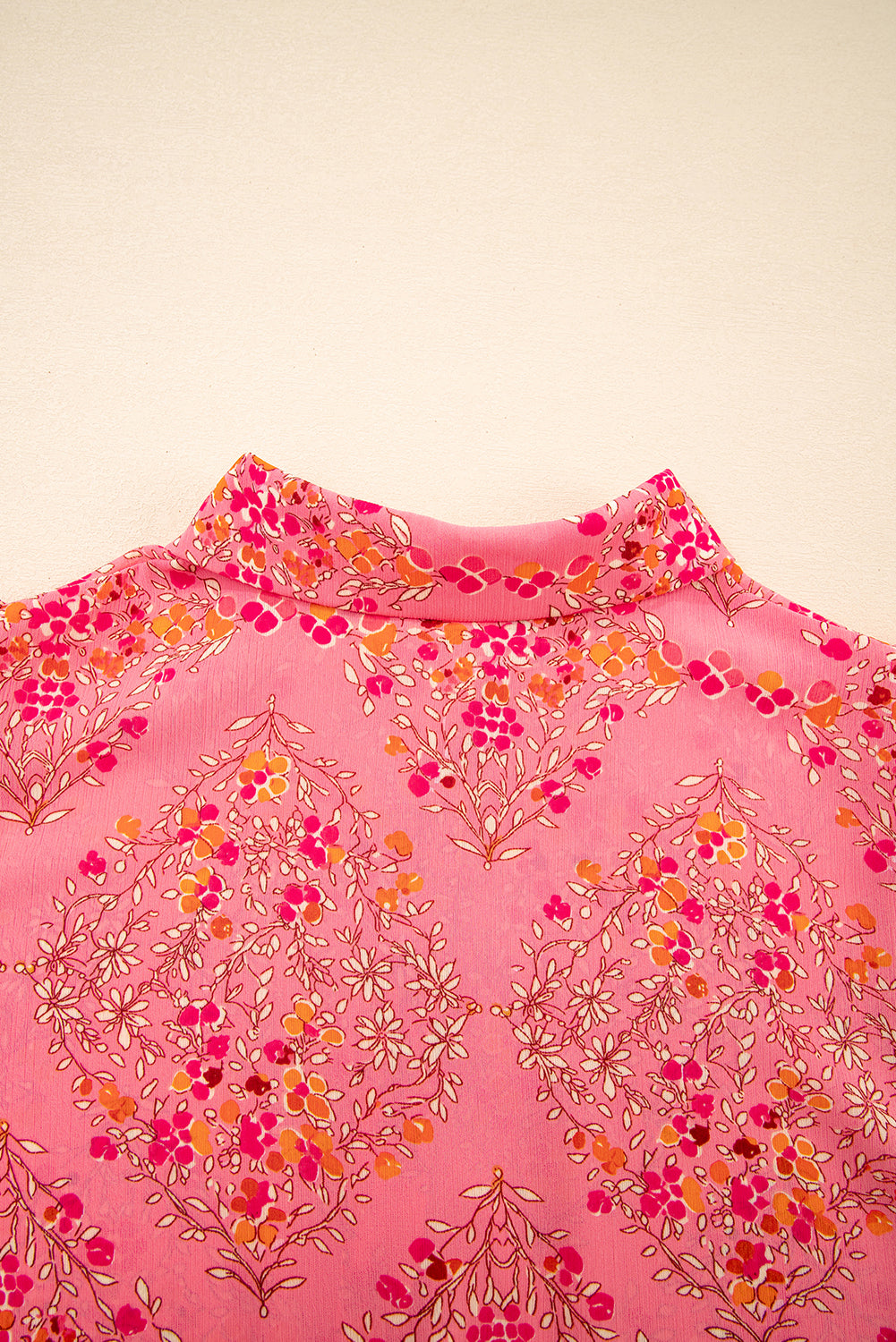 Black Strawberry Aesthetic Floral Puff Sleeve Shirt