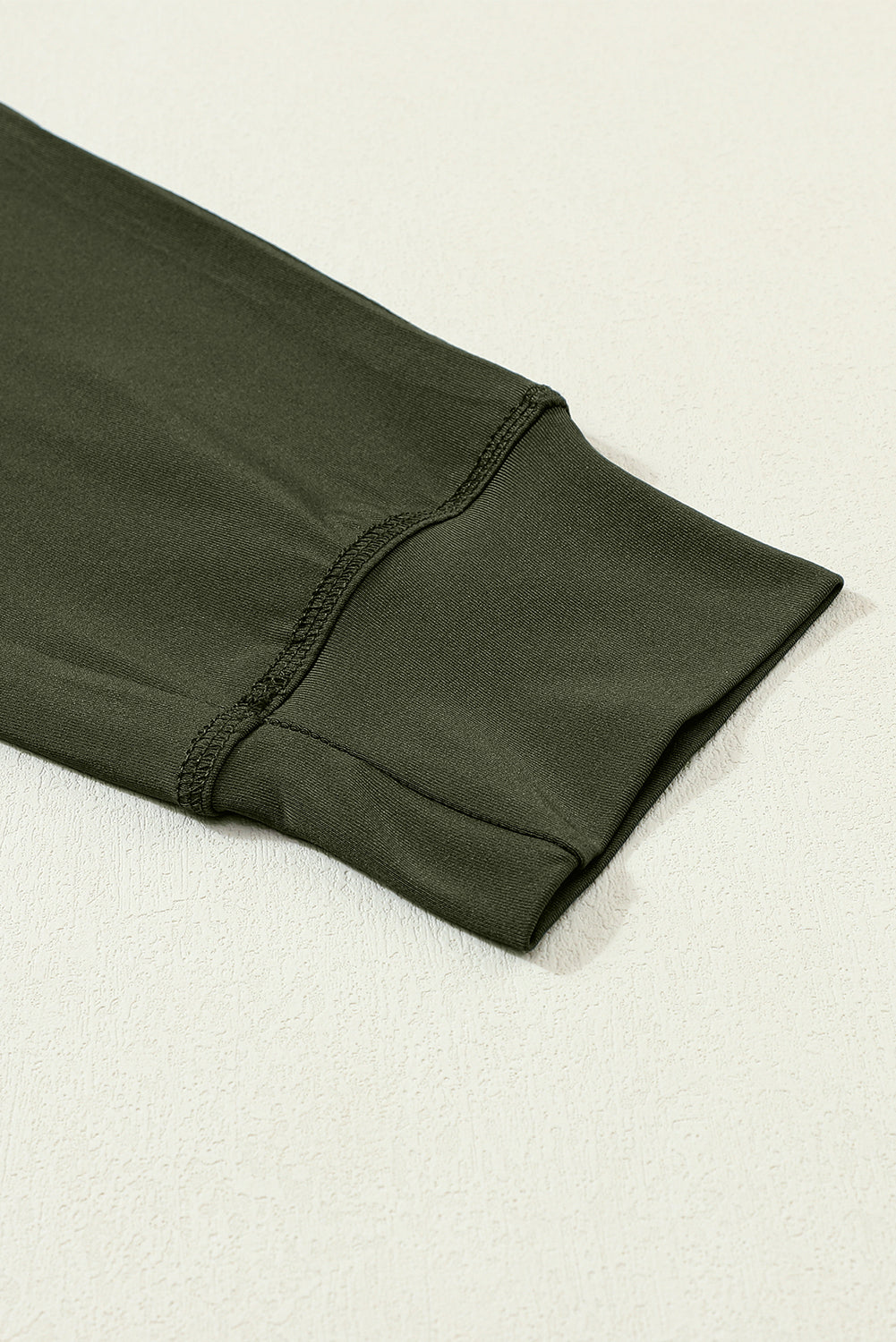 Black Drawstring Elastic Waistband Pocketed Joggers