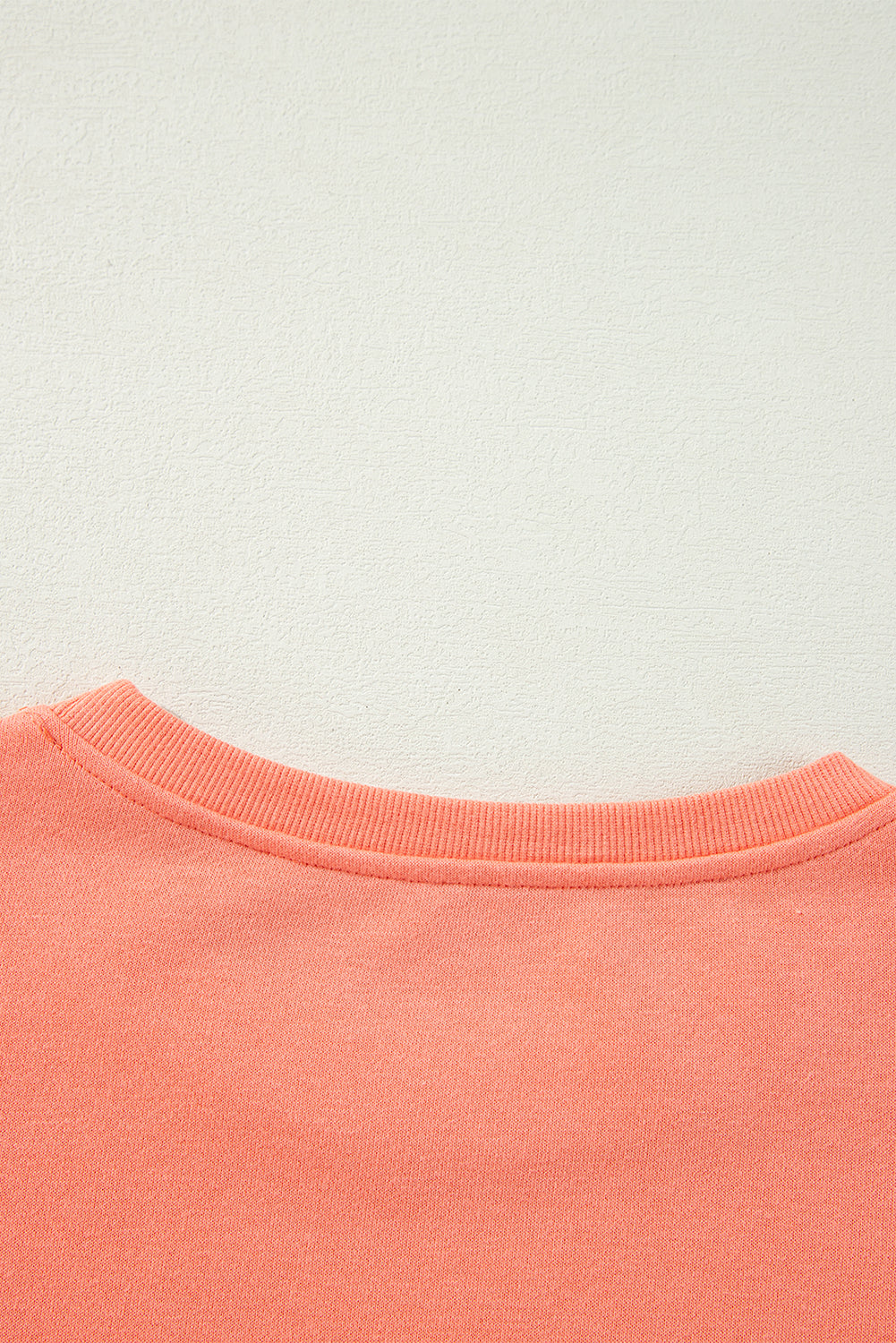Moonlight Jade Rainbow Striped Sleeve Crew Neck Loose Sweatshirt