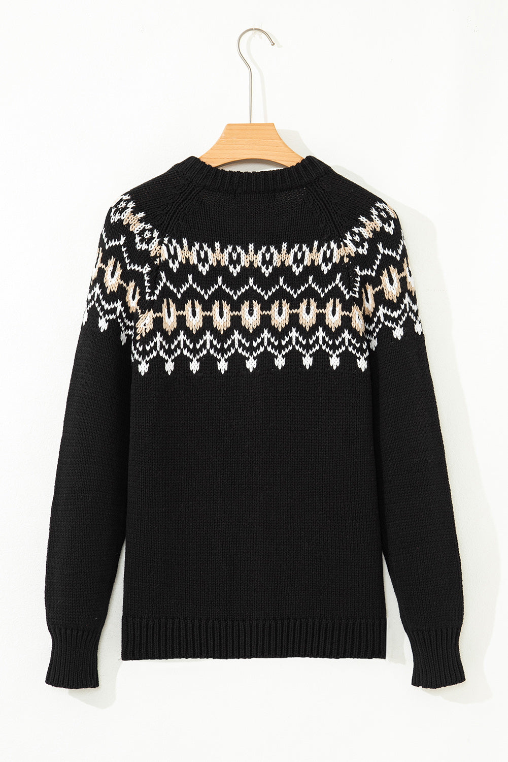 Moss Green Western Fashion Abstract Printed Cardigan Sweater