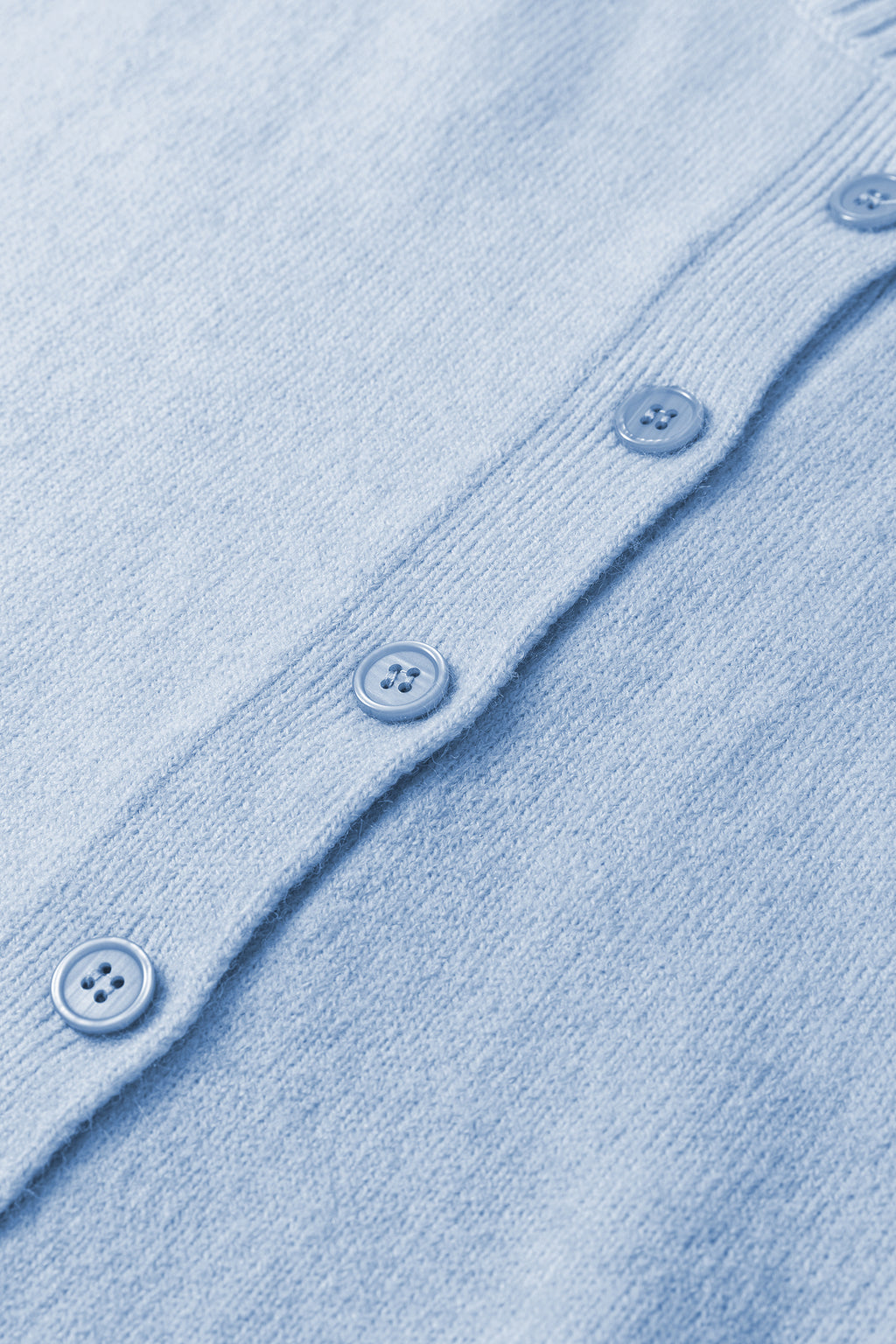 Lavendula 3/4 Sleeve Boxy Knit Button Down Sweater Cardigan
