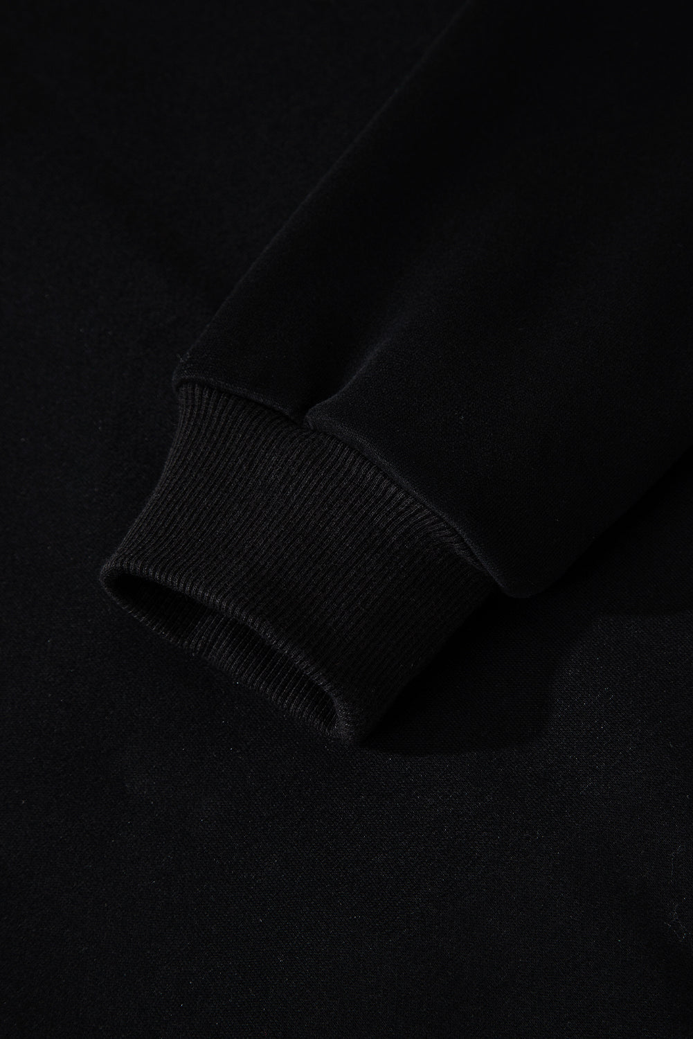 Dark Brown Solid Collared Sweatshirt and High Waist Pants Active Set