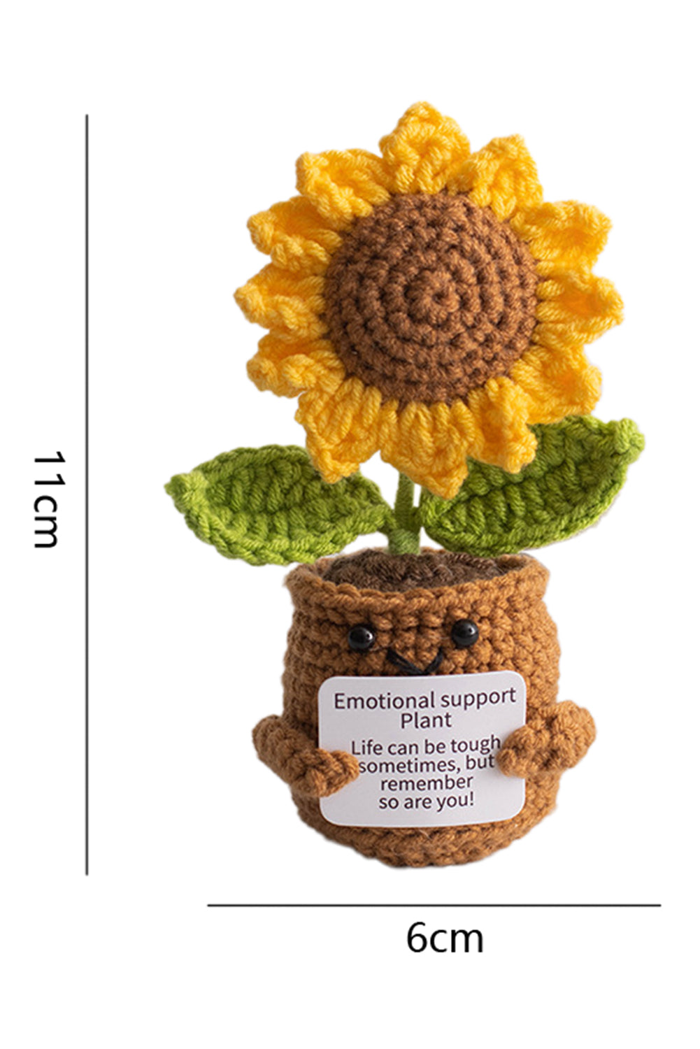 Orchid Bouquet Handmade Crochet Flower Pot Home Decoration