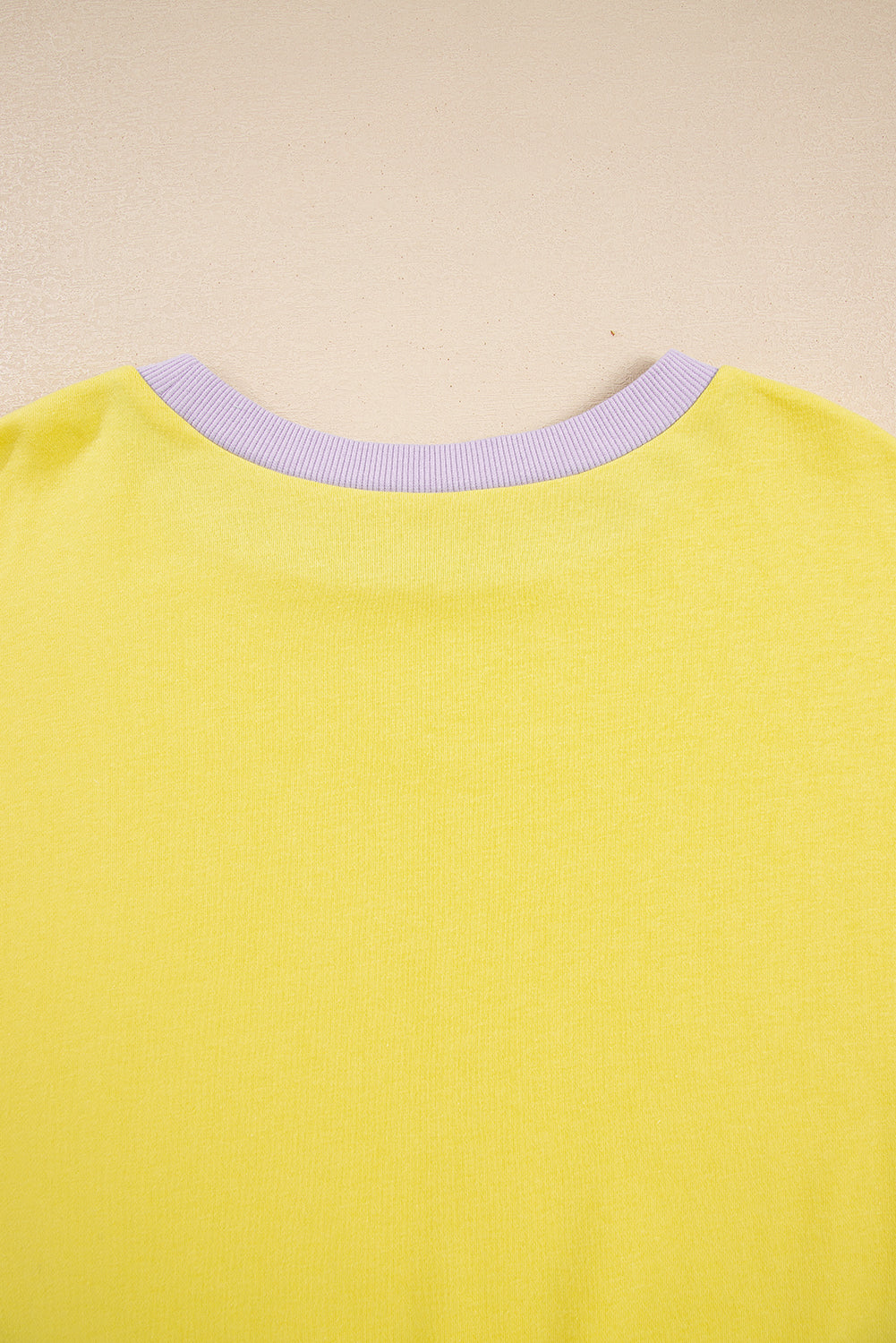 Jet Stream Striped Colorblock Patchwork Drop Shoulder Sweatshirt